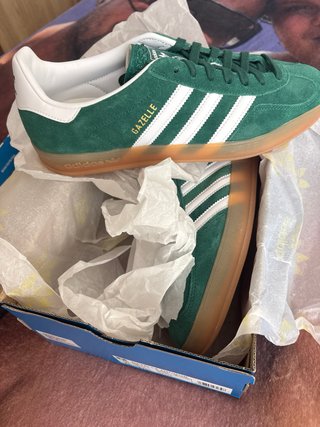 Adidas Gazelle Verde y Blanco