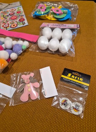 Kit Manualidades Scrapbooking Adornos y Abalorios