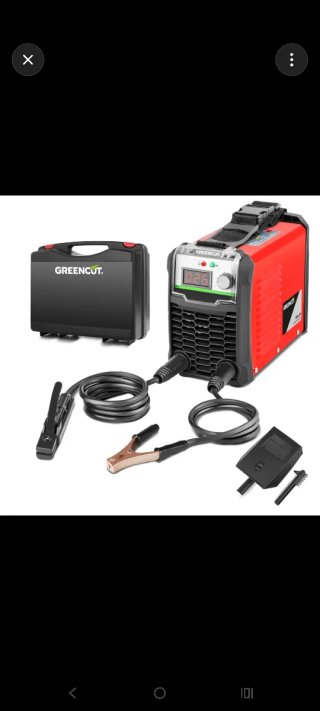 Soldador Inverter Greencut MMA200