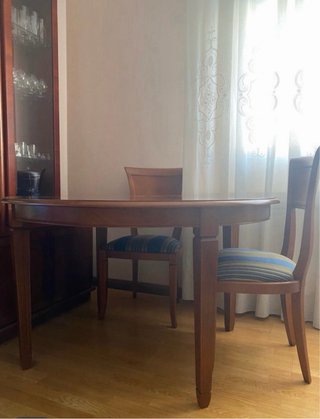 Mesa Comedor Extensible Madera