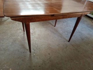Mesa Danesa Palisandro Años 70 Restaurada