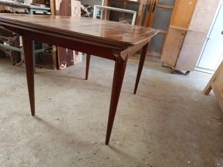 Mesa Danesa Palisandro Años 70 Restaurada