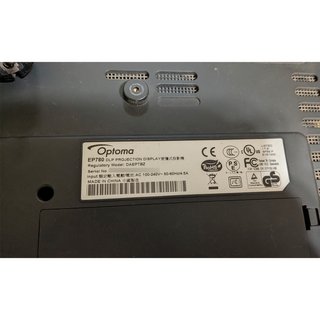 PROYECTOR OPTOMA EP780 DE 4000 LUMENES