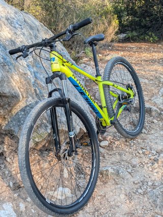 Bicicleta 29 con frenos de disco