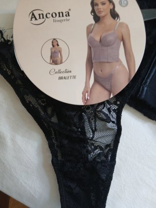 Conjunto  Negro Encaje