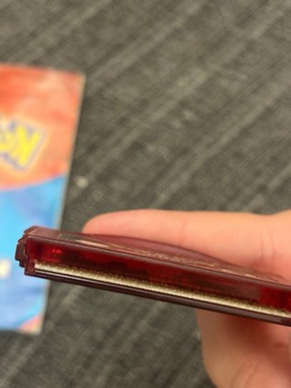 Pokémon Rubí Cartucho + Manual original game boy