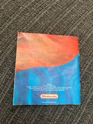 Pokémon Rubí Cartucho + Manual original game boy