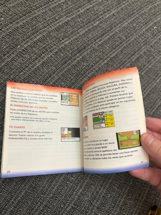 Pokémon Rubí Cartucho + Manual original game boy