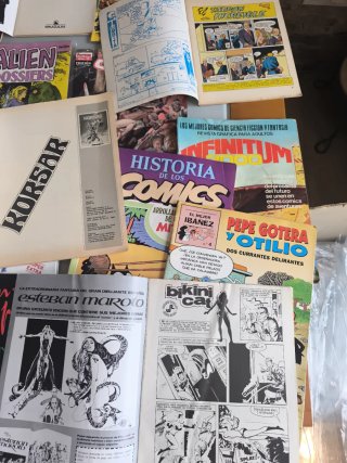 comics años 80,90,2000