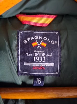 Anorak niño SPAGNOLO verde
