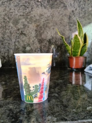 Vaso plástico Lego Movie