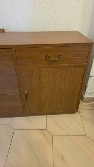 Mueble salón/dormitorio con cajones