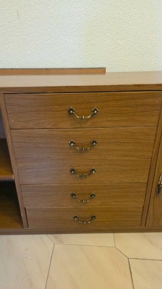 Mueble salón/dormitorio con cajones