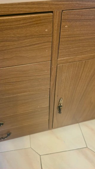 Mueble salón/dormitorio con cajones