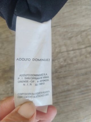Bolso Adolfo Domínguez Negro