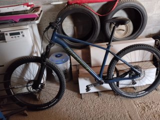 Bicicleta MTB Rockrider am100 Azul enduro