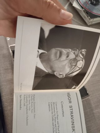 Stravinsky Concertos Sony Classical CD