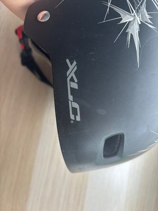 Casco Bici XLC Negro con Diseño