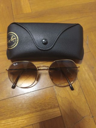 Gafas de Sol Ray-Ban Modelo Jack Doradas