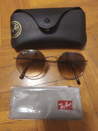 Gafas de Sol Ray-Ban Modelo Jack Doradas