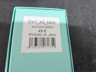 Funda iPhone XS-MAX Alber Zoran Verde Cocodrilo