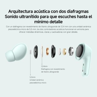 AURICULARES REDMI BUDS 6 CANCELACIÓN DE RUIDO