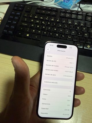 iPhone 14 Pro Negro