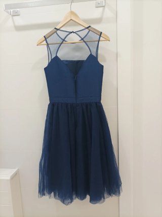 Vestido de fiesta azul