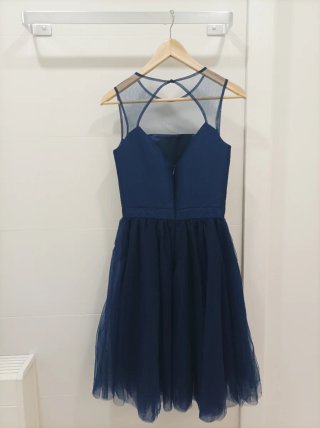 Vestido de fiesta azul