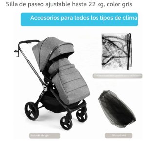 Silla de paseo reversible a estrenar.