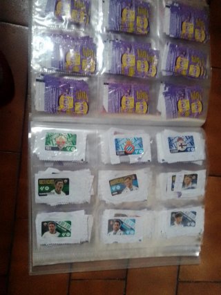 Colección completa cromos chicles 26/27