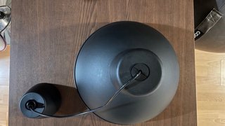 Lámpara de techo negra Ikea SKURUP