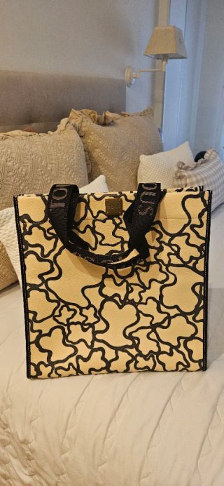 Bolso Tous Beige y Negro