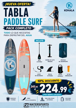 Tabla Paddle Surf Kohala Start Slyde Completa