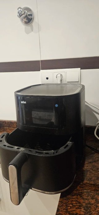 Freidora de aire Braun 6L, excelente