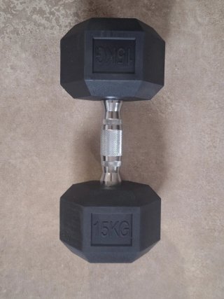 Mancuernas 15 kg (caja sin abrir)