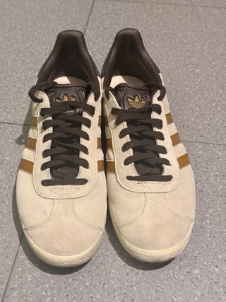 Adidas Gazelle Beige/Marrón