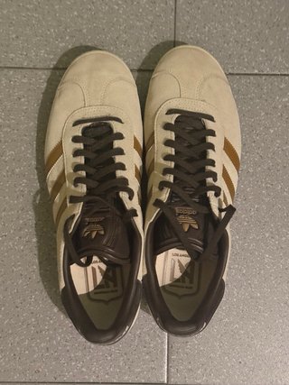 Adidas Gazelle Beige/Marrón