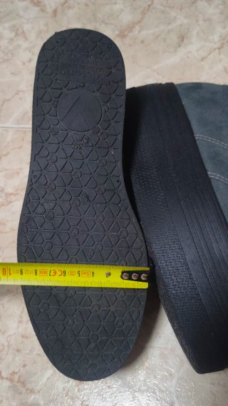 Zapatillas Victoria Plataforma Gris T.39