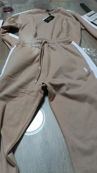 Conjunto chándal Polo Ralph Lauren beige