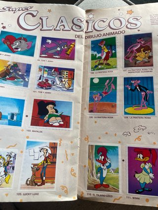 Libro de Cromos Super Festival Dibujo Animado