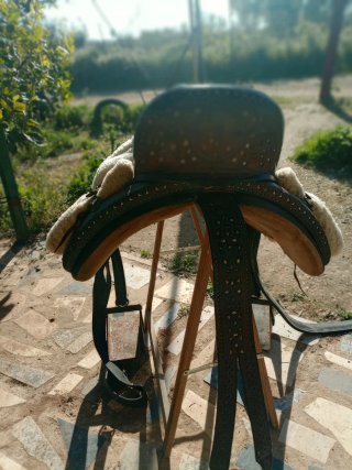 Montura Vaquera de Cuero