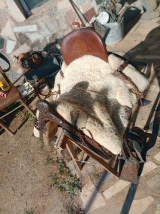 Montura Vaquera de Cuero