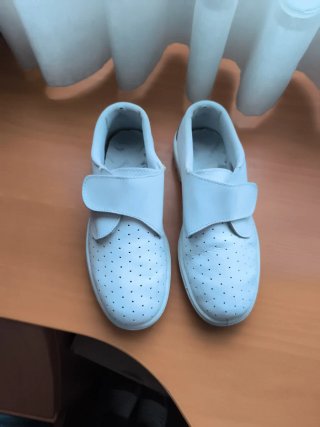 Zapatos Sanitarios Blancos Talla 38 unisex