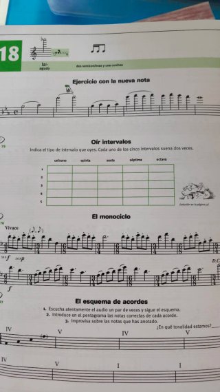 Libro de Flauta Escuchar, leer y tocar 3