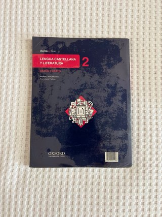 Lengua castellana y literatura, 2 Bachillerato
