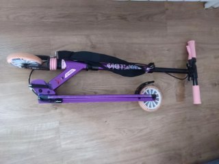 Patinete Oxelo morado