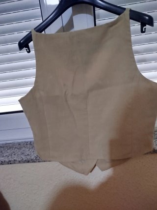 Chaleco Mango Beige