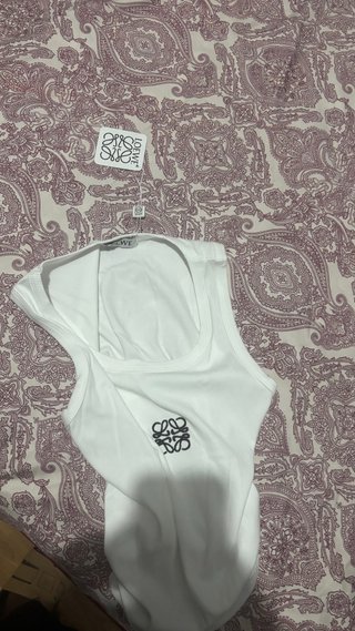 Loewe Blusa Branca Tamanho Único