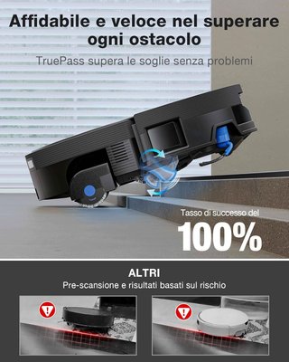 ECOVACS X12 OMNICYCLONE Robot Aspirapolvere